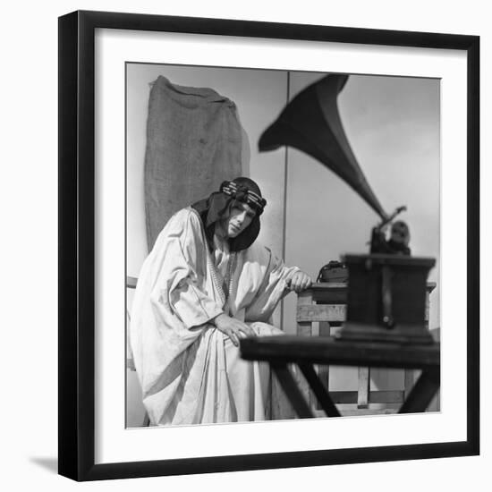 A Scene from the Terence Rattigan Play, Ross, Worksop College, Nottinghamshire, 1963-Michael Walters-Framed Photographic Print