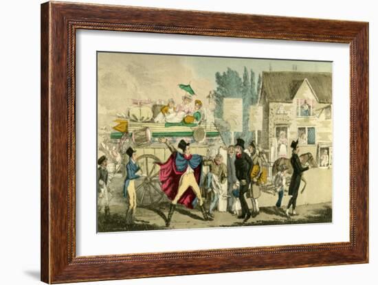 A Scene Full of Effect, without the Aid of Canvas-Theodore Lane-Framed Giclee Print