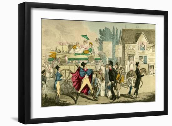 A Scene Full of Effect, without the Aid of Canvas-Theodore Lane-Framed Giclee Print