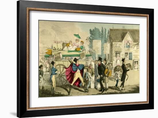 A Scene Full of Effect, without the Aid of Canvas-Theodore Lane-Framed Giclee Print