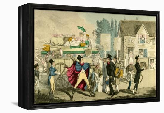 A Scene Full of Effect, without the Aid of Canvas-Theodore Lane-Framed Premier Image Canvas