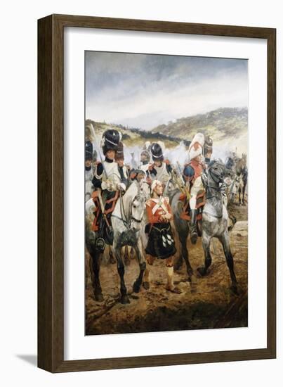 A Scene in the Napoleonic War-Richard Caton Woodville II-Framed Giclee Print