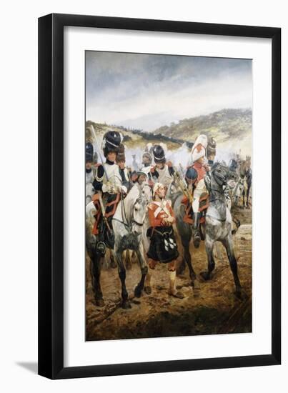 A Scene in the Napoleonic War-Richard Caton Woodville II-Framed Giclee Print