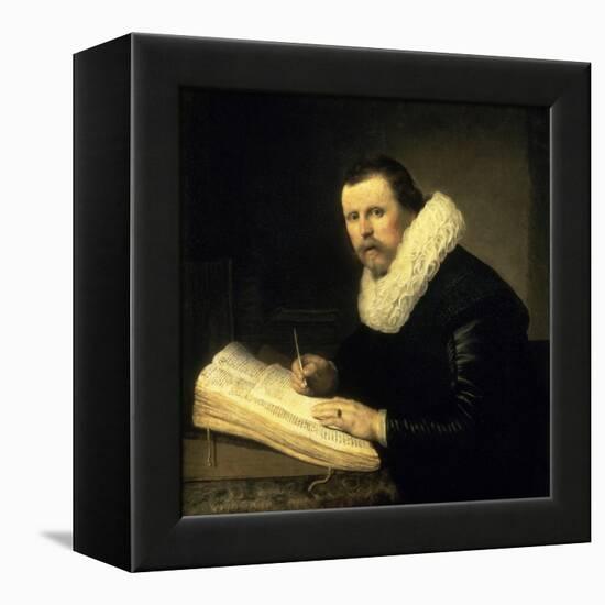 A Scholar-Rembrandt van Rijn-Framed Premier Image Canvas