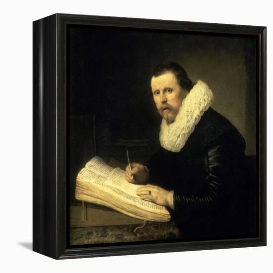 A Scholar-Rembrandt van Rijn-Framed Premier Image Canvas