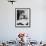 A Schoolboy Ponders over His Maths Homework-null-Framed Photographic Print displayed on a wall