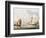 A Schooner and Other Shipping-Thomas Buttersworth-Framed Giclee Print