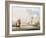 A Schooner and Other Shipping-Thomas Buttersworth-Framed Giclee Print