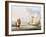 A Schooner and Other Shipping-Thomas Buttersworth-Framed Giclee Print