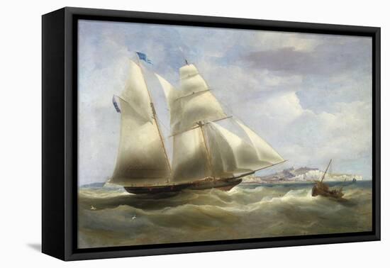 A Schooner off Dover, 1834-William John Huggins-Framed Premier Image Canvas