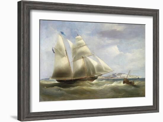 A Schooner off Dover, 1834-William John Huggins-Framed Giclee Print