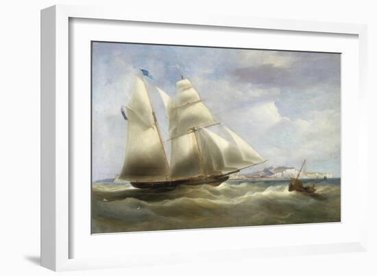 A Schooner off Dover, 1834-William John Huggins-Framed Giclee Print