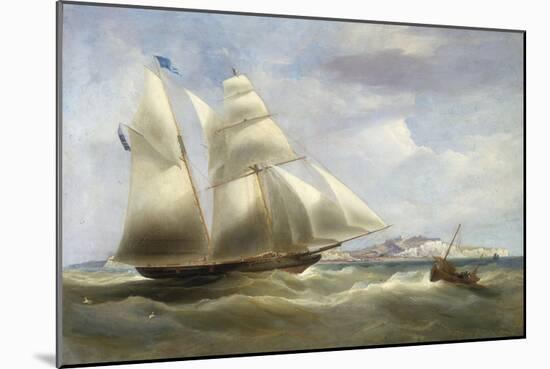A Schooner off Dover, 1834-William John Huggins-Mounted Giclee Print