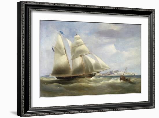 A Schooner off Dover, 1834-William John Huggins-Framed Giclee Print