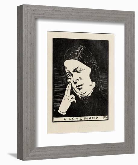 A Schumann, 1893-Félix Vallotton-Framed Giclee Print