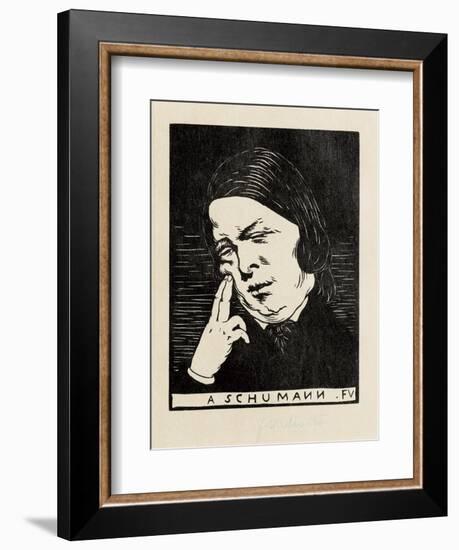 A Schumann, 1893-Félix Vallotton-Framed Giclee Print