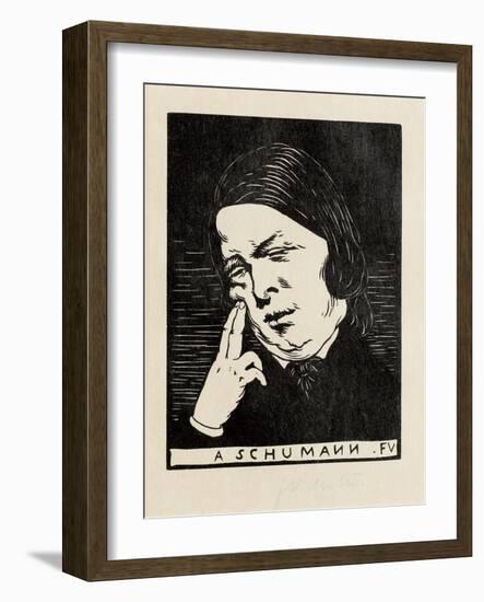 A Schumann, 1893-Félix Vallotton-Framed Giclee Print