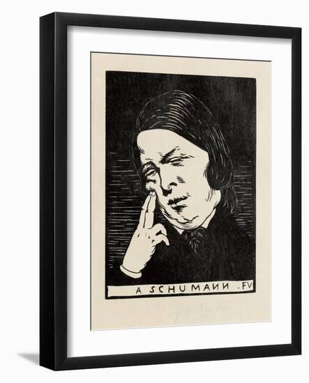 A Schumann, 1893-Félix Vallotton-Framed Giclee Print