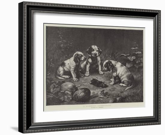 A Scientific Investigation-Carl Reichert-Framed Giclee Print