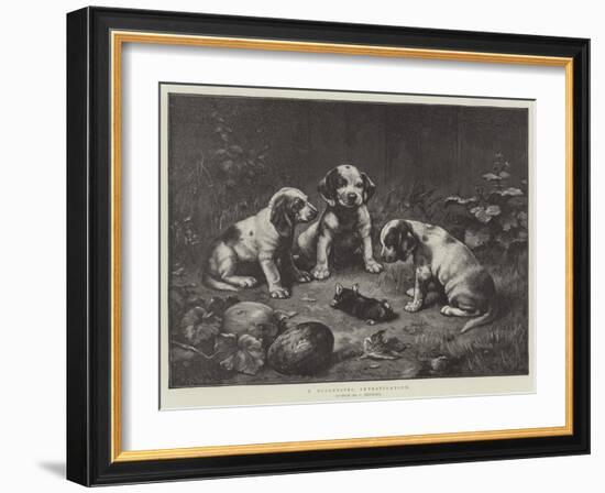 A Scientific Investigation-Carl Reichert-Framed Giclee Print