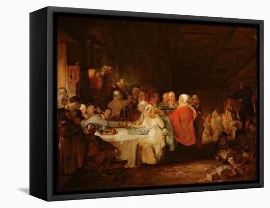 A Scotch Wedding, 1811 (Panel)-William Home Lizars-Framed Premier Image Canvas