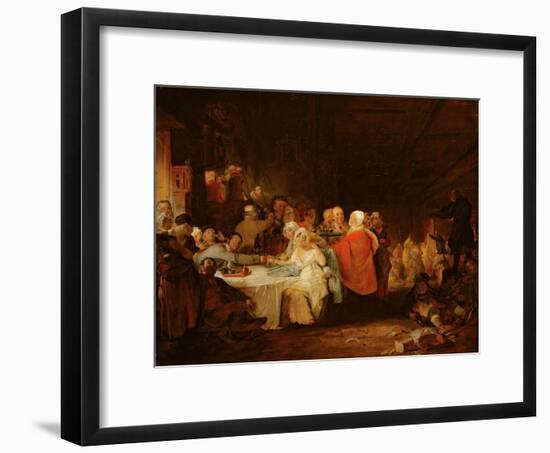 A Scotch Wedding, 1811 (Panel)-William Home Lizars-Framed Giclee Print