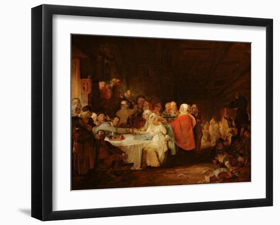 A Scotch Wedding, 1811 (Panel)-William Home Lizars-Framed Giclee Print