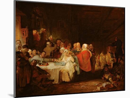 A Scotch Wedding, 1811 (Panel)-William Home Lizars-Mounted Giclee Print