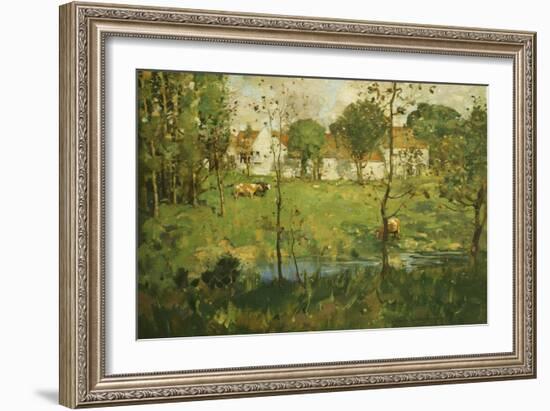 A Scottish Farm-James Whitelaw Hamilton-Framed Giclee Print