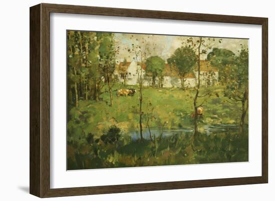 A Scottish Farm-James Whitelaw Hamilton-Framed Giclee Print