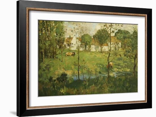 A Scottish Farm-James Whitelaw Hamilton-Framed Giclee Print