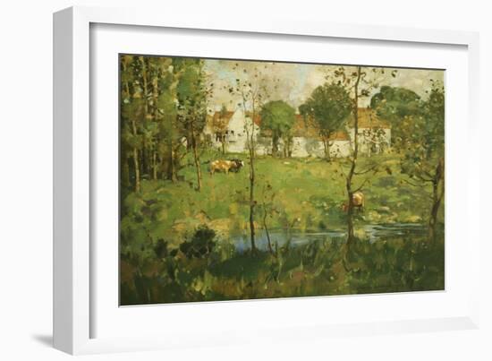 A Scottish Farm-James Whitelaw Hamilton-Framed Giclee Print