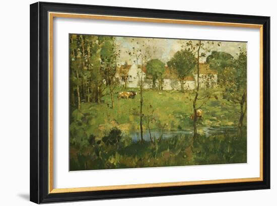 A Scottish Farm-James Whitelaw Hamilton-Framed Giclee Print