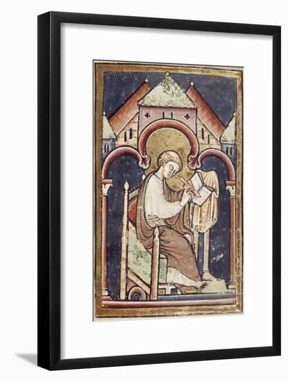 A Scribe Writing-null-Framed Giclee Print