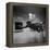 A Scuba Diver Inside a Large Metal Water Tank. Photograph by Heinz Zinram-Heinz Zinram-Framed Premier Image Canvas