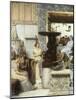 A Sculpture Garden, 1875-Sir Lawrence Alma-Tadema-Mounted Giclee Print