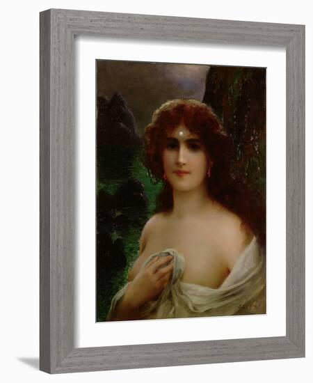 A Sea Nymph-Horace Vernet-Framed Giclee Print