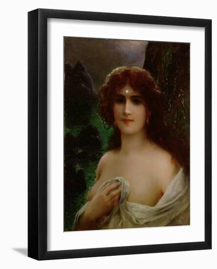 A Sea Nymph-Horace Vernet-Framed Giclee Print