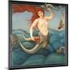 A Sea-Nymph-Edward Burne-Jones-Mounted Giclee Print