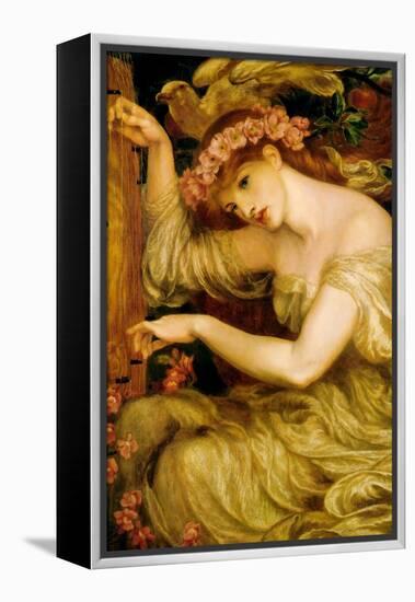 A Sea Spell-Dante Gabriel Rossetti-Framed Stretched Canvas