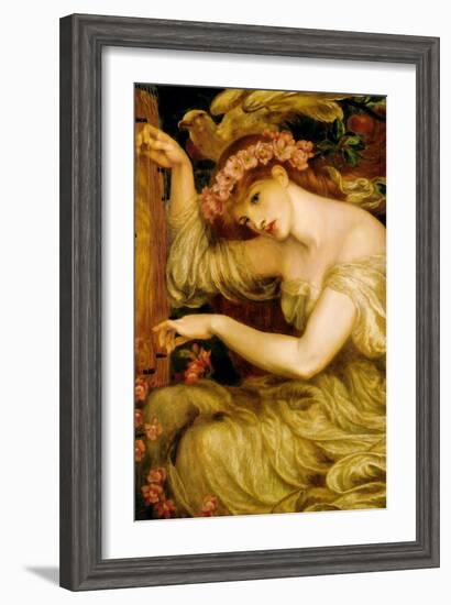 A Sea Spell-Dante Gabriel Rossetti-Framed Art Print