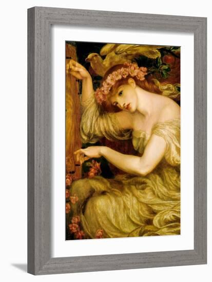 A Sea Spell-Dante Gabriel Rossetti-Framed Art Print