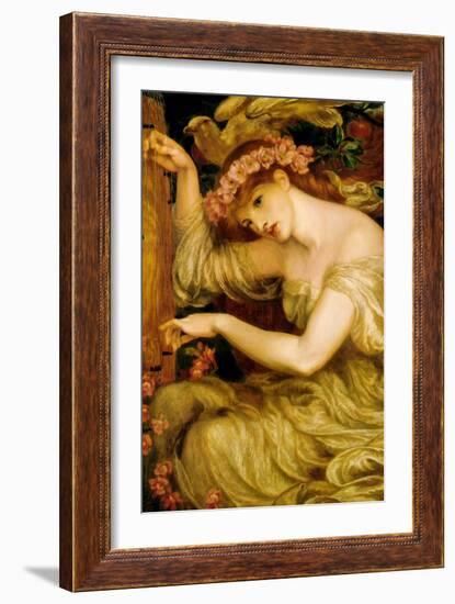 A Sea Spell-Dante Gabriel Rossetti-Framed Art Print