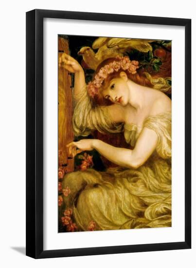 A Sea Spell-Dante Gabriel Rossetti-Framed Art Print