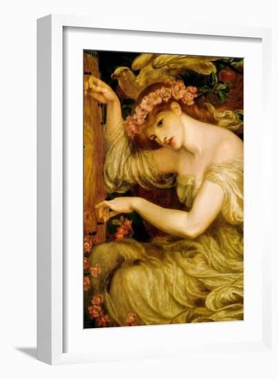 A Sea Spell-Dante Gabriel Rossetti-Framed Art Print