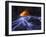 A Sea Tunnel at Cape Kiwanda, Oregon Lights Up under Just the Right Conditions.-Miles Morgan-Framed Photographic Print