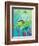 A Sea Turtle Rescue - Jack & Jill-Elisa Chavarri-Framed Giclee Print