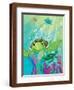 A Sea Turtle Rescue - Jack & Jill-Elisa Chavarri-Framed Giclee Print