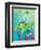 A Sea Turtle Rescue - Jack & Jill-Elisa Chavarri-Framed Giclee Print