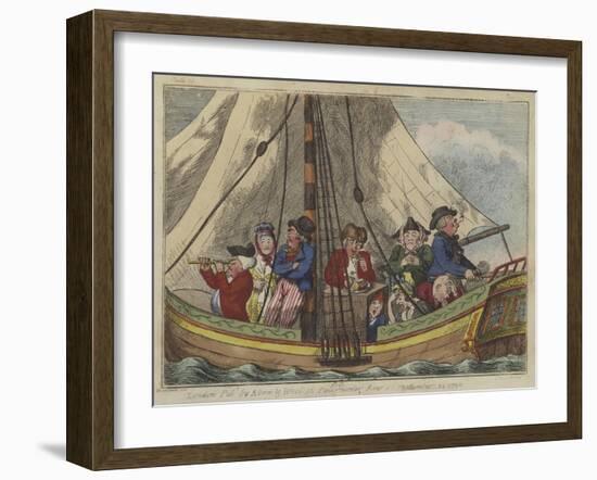 A Sea Voyage, 1796-Isaac Robert Cruikshank-Framed Giclee Print